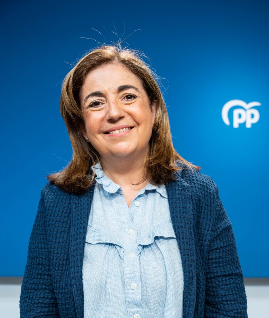 Sandra Moneo, portavoz adjunta del Grupo Popular y coordinadora del Área de Educación.