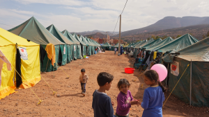 Campamento en Asni, Marruecos