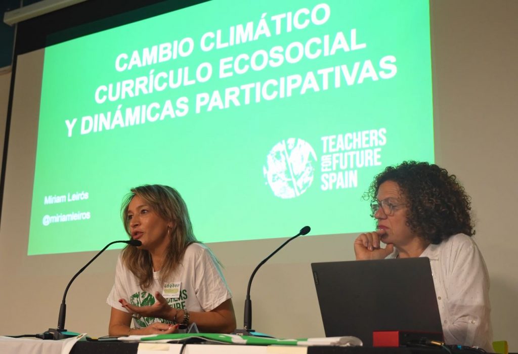 Encuentro formativo en Educación ambiental y ecosocial organizado por Teachers For Future Spain