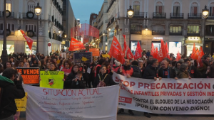 Nuevas movilizaciones de maestros de Infantil