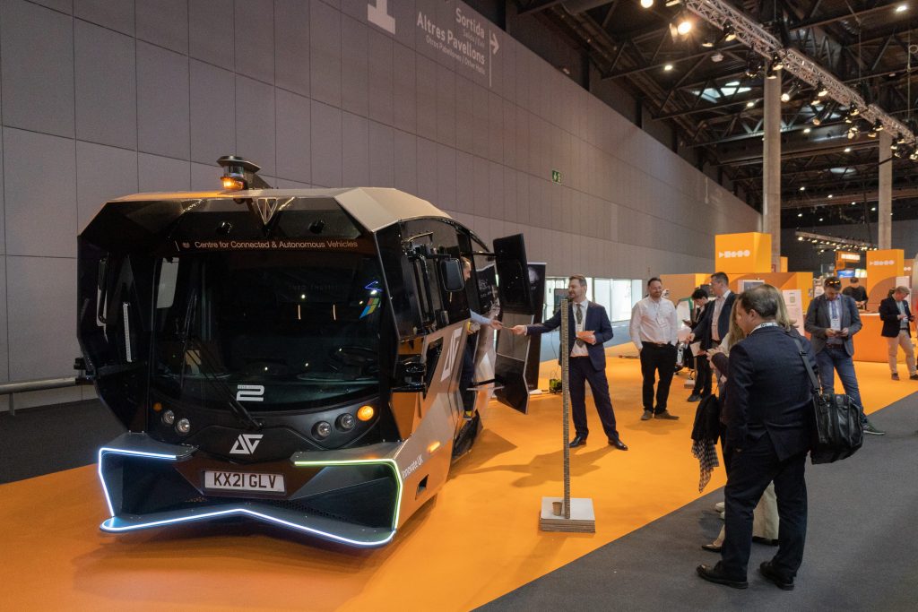 Bus eléctrico para siete personas, Smart City Expo BCN
