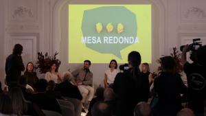 Mesa redonda en Madrid con Nachter, MartaPombo, Gemma Gallardo