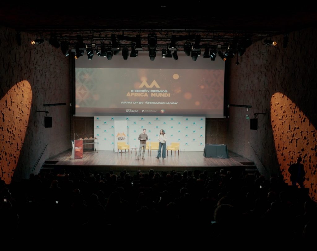 Imagen de los premios de periodismo, África Mundi, en Madrid