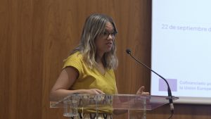 Paloma Contreras, técnica del área de desarrollo asociativo de Autismo España