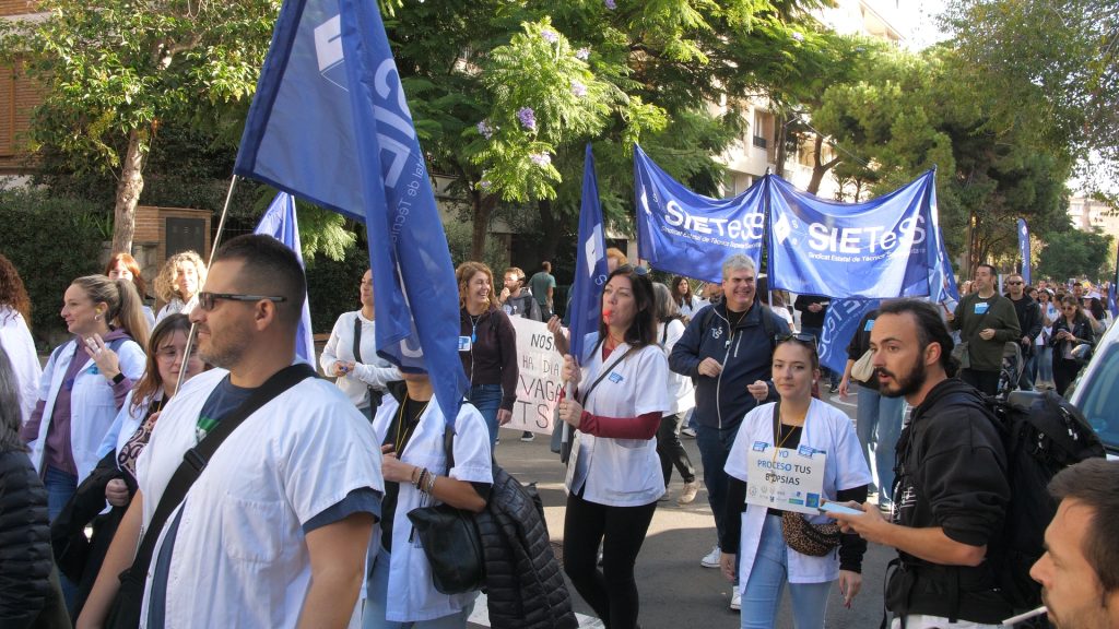 Huelga de Técnicos Superiores Sanitarios