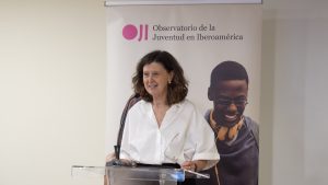 Ariana Pérez, coordinadora del Informe Jóvenes 2026